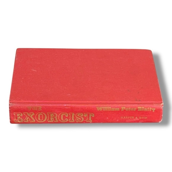 The Exorcist Hardcover Book 1971 Vintage William Peter Blatty No Dust Jacket - Picture 1 of 8
